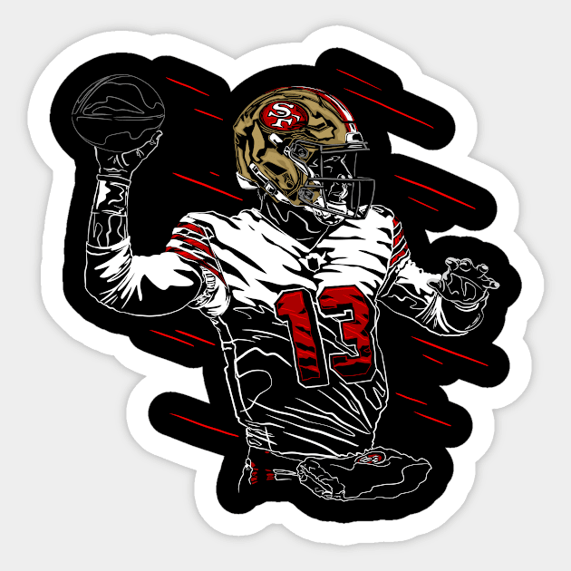 Brock Purdy Sticker by salohman